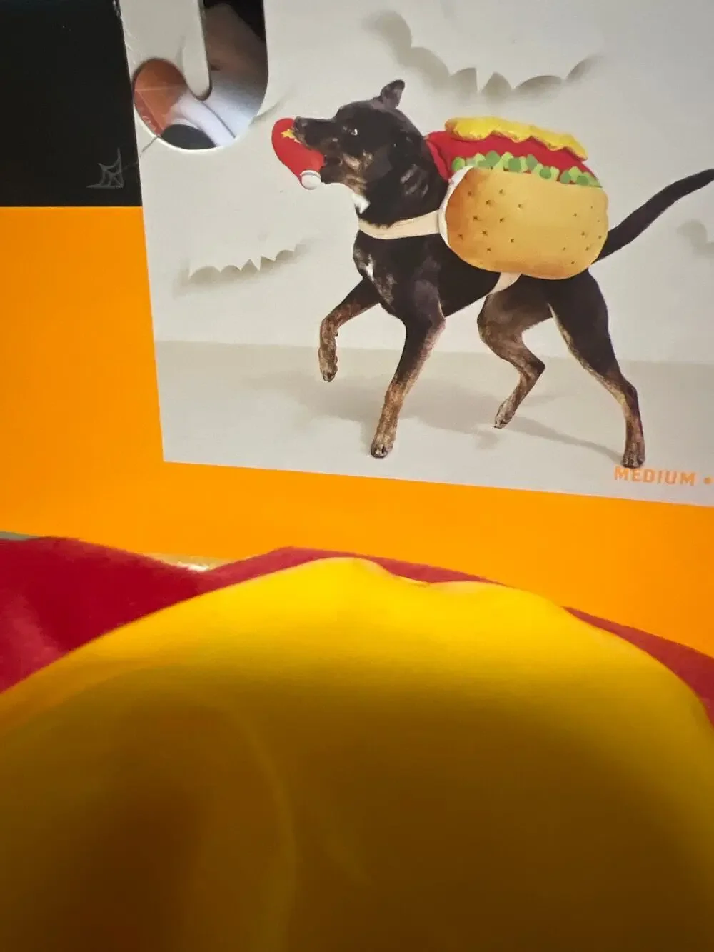 Target Hyde & Eek! Medium M Pet Hot Dog Halloween Costume New